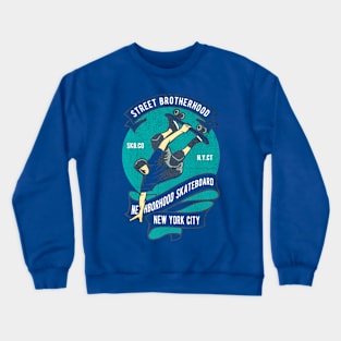 vintage skateboarding Crewneck Sweatshirt